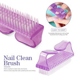 Teenitor Nail Polish Gel Remover Tools Kit with Clips Purple