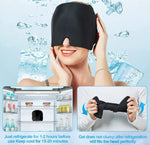 Migraine Relief Cap Migraine Headache Relief Wrap Ice Relief Cap Hat Hot & Cold