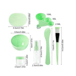 9 in 1 DIY Mask Facial Set Tool Kit Face Mask Mixing Bowl Brush Spoons Stick