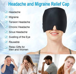 Migraine Relief Cap Migraine Headache Relief Wrap Ice Relief Cap Hat Hot & Cold