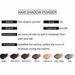 US Waterproof Hair Line Filler Filling Powder Hairline Instant Cover up Shadow