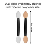 120 Pack Disposable Eyeshadow Brush, Double Ended Sponge Eye Shadow Applicator